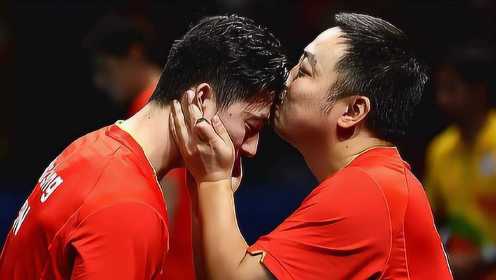 刘国梁一发怒，马龙立马11-1摊手庆祝，回顾里约奥运会乒乓球男团决赛！