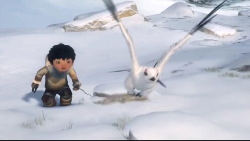 小男孩为了追踪一只雪鸟，在雪地里走失了，他的父亲能寻到他吗？#暑鹅有好剧#