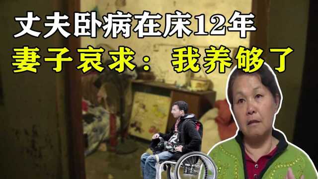 丈夫瘫痪12年,妻子找邻居当男保姆, 苦苦哀求:对不起,我养够了