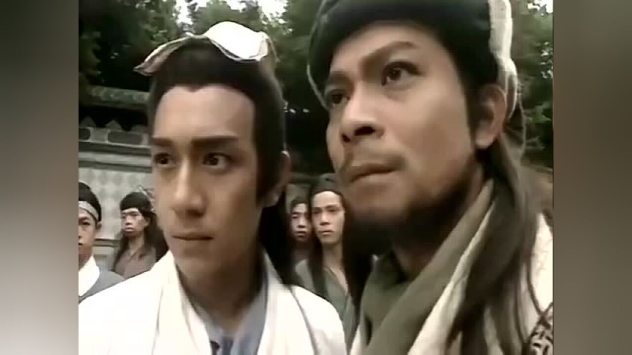 天龙八部:少室山三兄弟大战,虚竹一出手,看乔峰就知身手不凡_高清1080P在线观看平台_腾讯视频