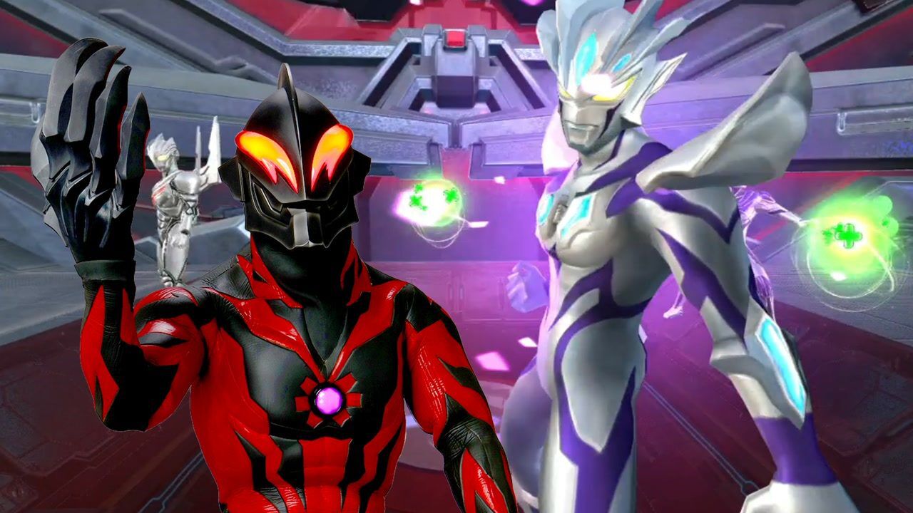 奥特曼宇宙英雄无限赛罗x诺亚对决格丽乔与贝利亚奥特曼