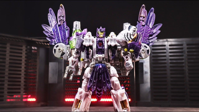 超能勇士猛兽侠bw金属变体合集虎鹰勇士