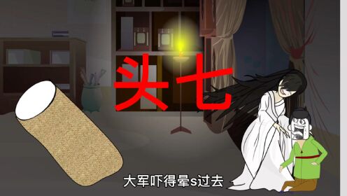 沙雕恐怖动画头七母亲头七回来沙丝了儿子