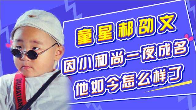 童星郝劭文4岁红遍全国,如今无戏可拍去直播带货,他经历了什么