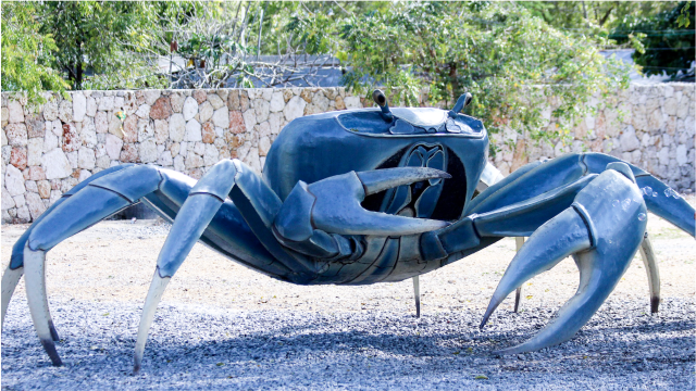 螃蟹变异,巨大如卡车