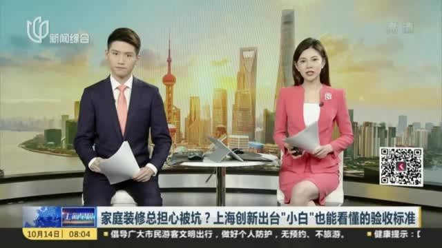 家庭装修总担心被坑?上海创新出台“小白”也能看懂的验收标准