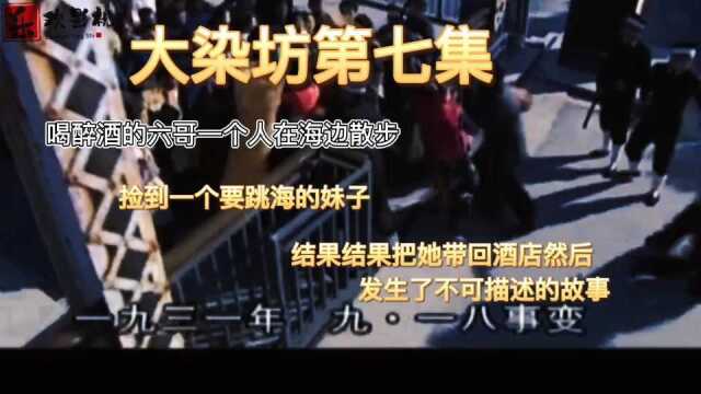 大染坊第七集六哥喝醉酒在海边溜达 没想到有意外的收获 然后他就