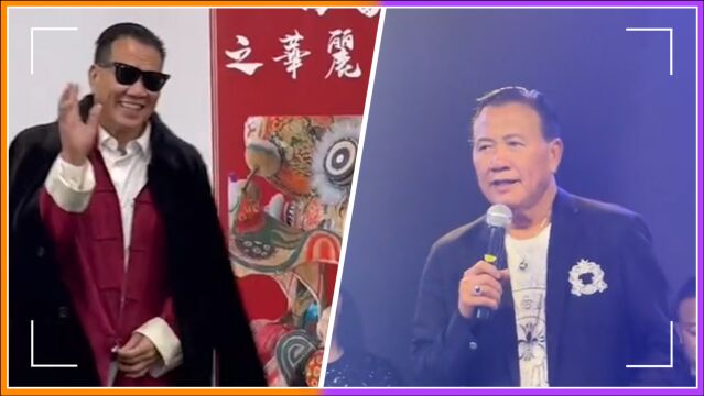 64岁万梓良首当导演!身穿貂皮宣传霸气十足,自曝将拍网络大电影