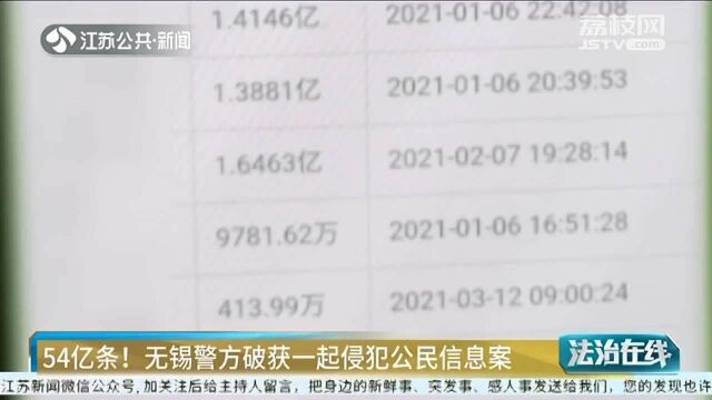 54亿条!男子组建数据库 暗网买卖公民个人信息非法获利