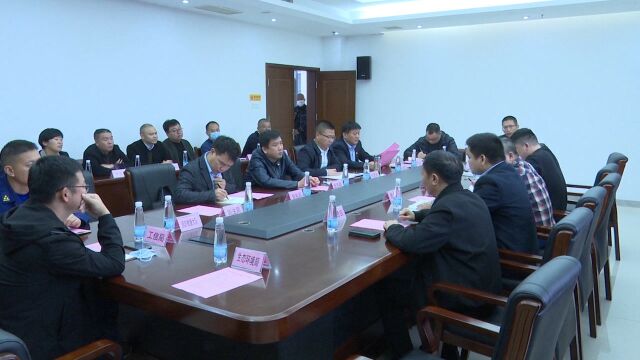 武宁县长张宇峰会见智能终端项目投资方