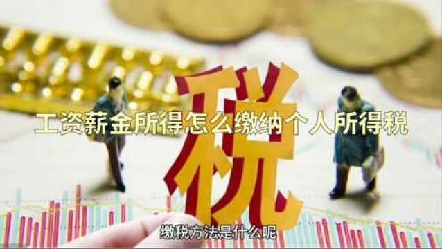 我国的个人工资薪金所缴纳的个人所得税采用的缴税方法是什么呢