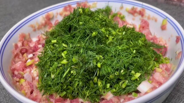 調茴香餃子餡切記不要加一堆調料正確做法教會你香嫩又入味