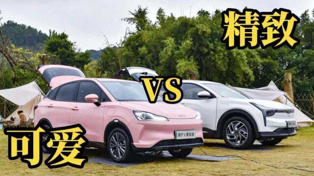 哪吒汽车“哪铁派对”丨静态体验:哪吒V魔女版+U Pro