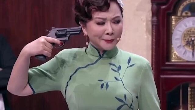 爆笑小品民国往事蔡明从黑帮大佬手里救人智斗于小脸