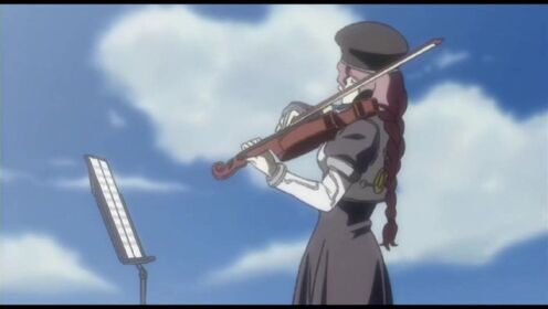 翼神传说OVA：姑娘准备练习提琴，耳边却响起呼唤，看的人一激灵
