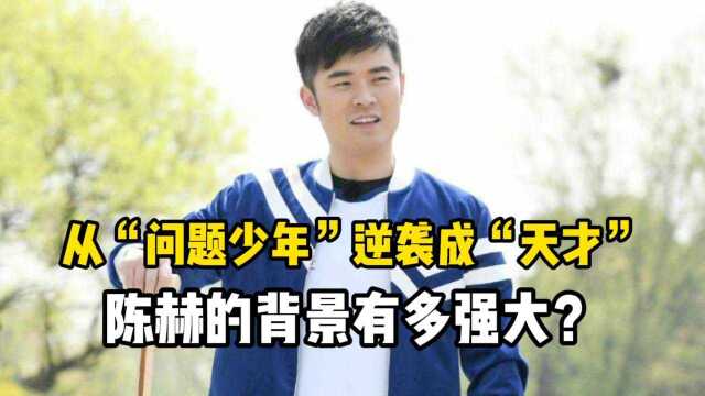 陈赫的逆袭之路,从“问题少年”到“天才”,他的背景有多强大?