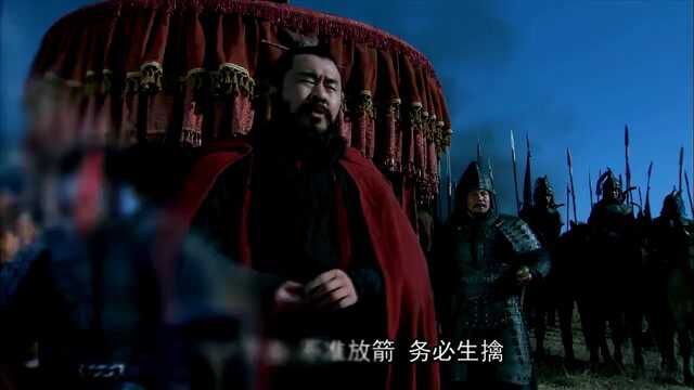 三国:徐晃手持大斧,血战赵云,赵云骑马逃跑,徐晃:贼将休走