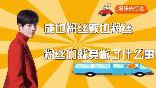 肖战:成也粉丝败也粉丝,肖战的粉丝们就竟做了什么事