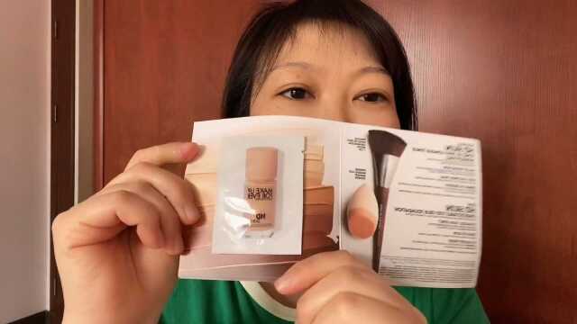 Makeupforever仿真肌粉底液测试视频