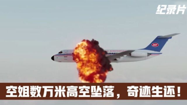 空难幸存者:22岁空姐万米高空坠落,奇迹生还!