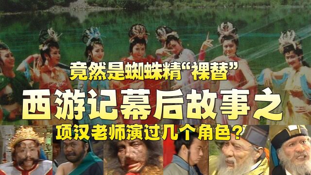 西游记幕后故事之蜘蛛精“裸替”,项汉演了几个角色?