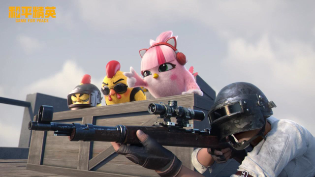 光子鸡小队来了!  《和平精英》三周年,你的加油鸡来了