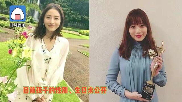 恭喜!日本35岁“纯欲女神”石原里美顺利产子,母子平安