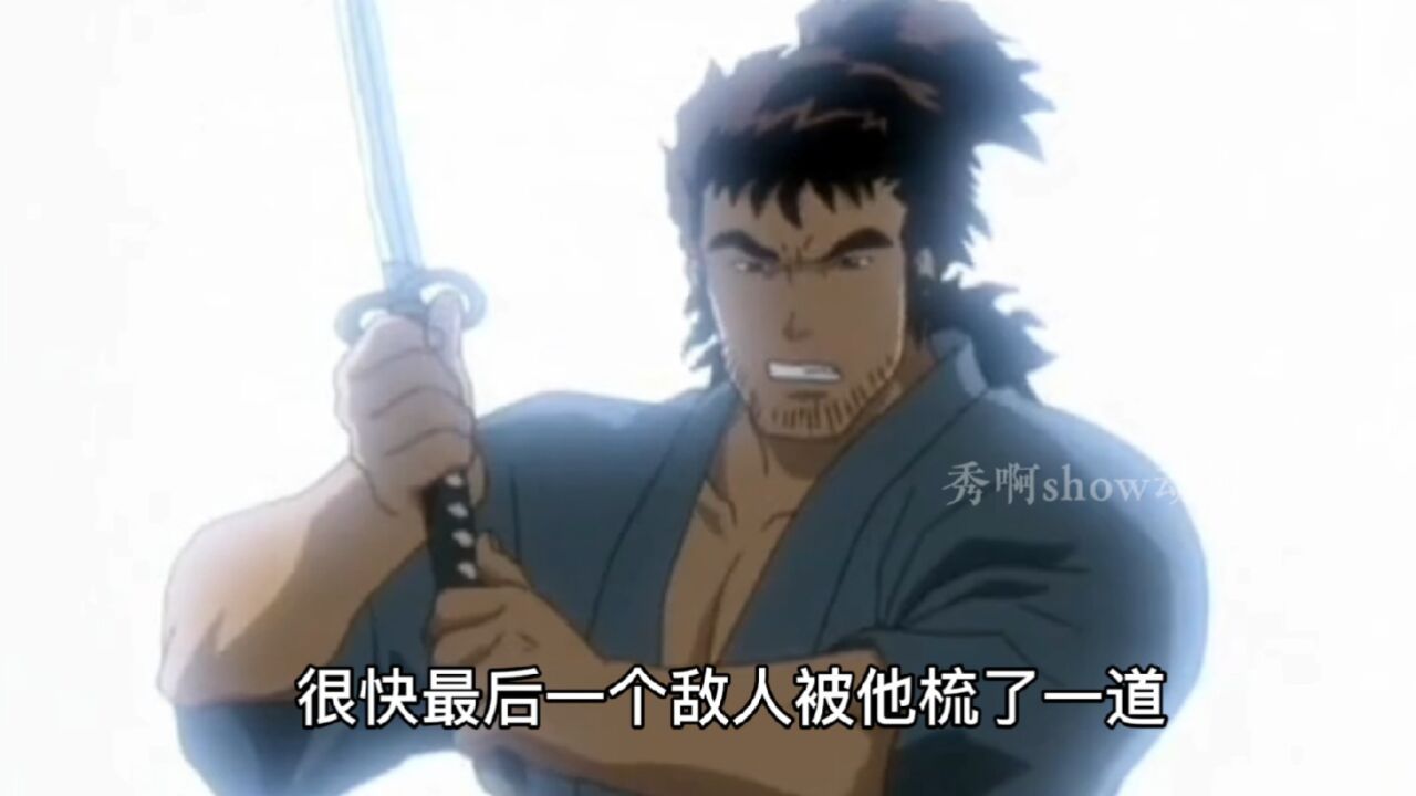 宫本武藏一生之敌,陆奥八云,出场就满级的男人 .第一集