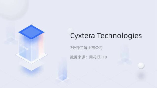 个股三分钟Cyxtera TechnologiesCYXT.O05130920