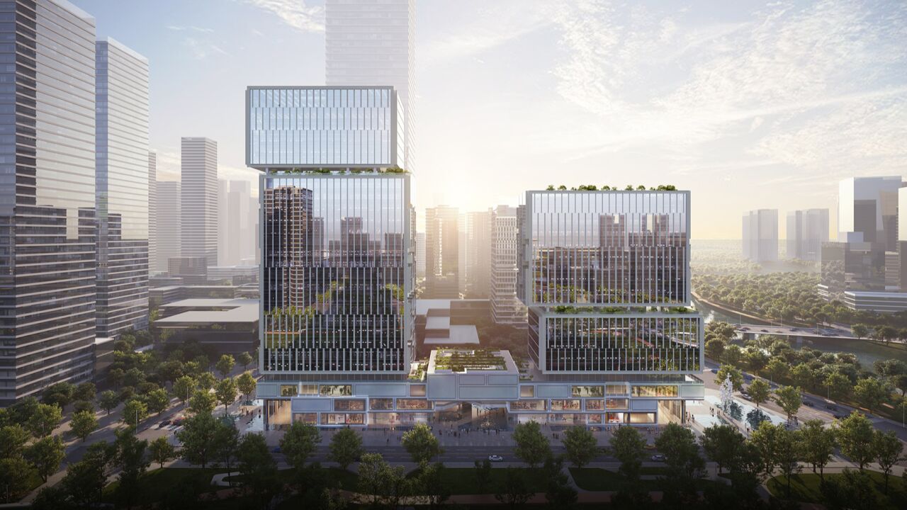 成都交子公园金融商务区C02地块/德国施耐德+舒马赫建筑师事务所_高清1080P在线观看平台_腾讯视频