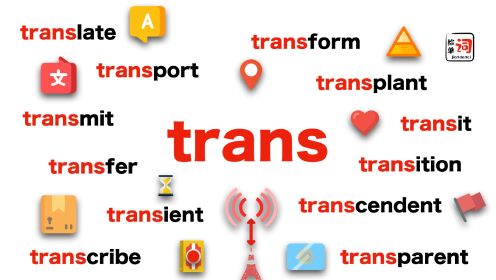 [图]我们整理了近十年考研词汇，发现这期“trans”你一定要掌握！