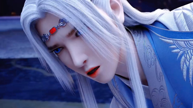 国漫又一个白发帅哥,美强惨,卷起来!