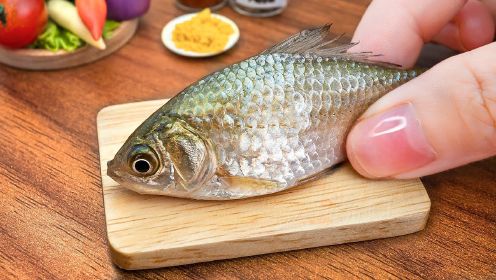 迷你厨房：鱼摆摆这可爱，怎么可以吃它