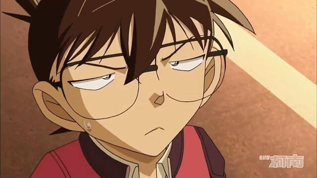 柯南害羞得脸红了#名侦探柯南