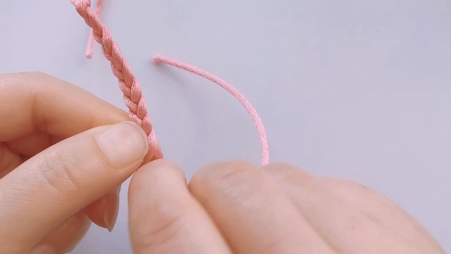 【编结】麦穗结教程,编织幸运手链,从中国结基础编结开始