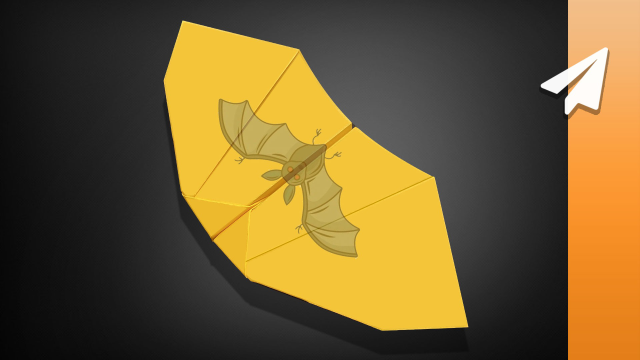 蝙蝠飞机怎么折图解图片