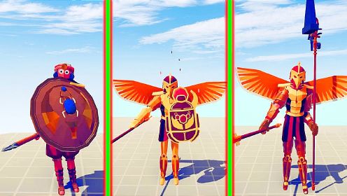 全面战争模拟器：太阳神拉的战士进化，加上尼罗河女王技能结果？