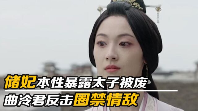 储妃本性暴露太子被废,曲泠君霸气反击圈禁情敌!少商被牵连入狱