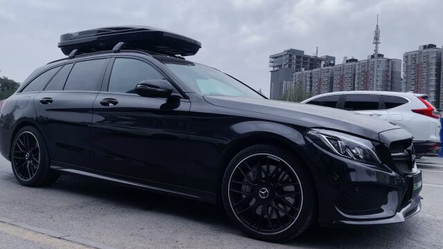 奔驰 c200 旅行版 改装 amg 风格套件