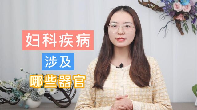 妇科疾病主要涉及哪些器官?女人的健康问题,该从何处开始保护?