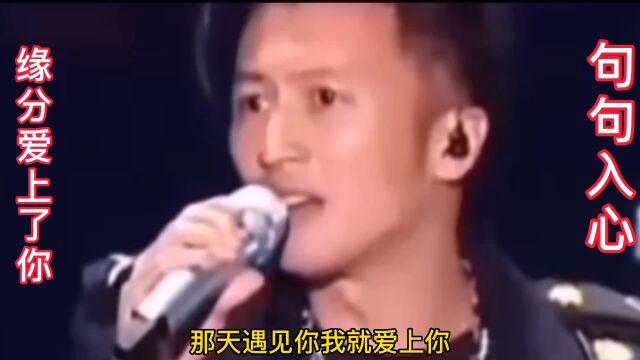 谢庭锋演唱一首《缘分爱上了你》