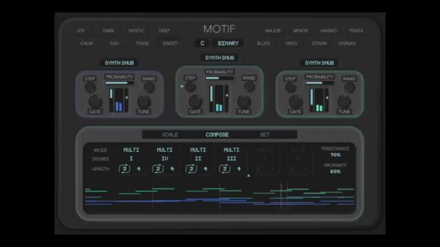 Motif  Brilliant Music Generator Plugin Walkthrough  Rast Sound