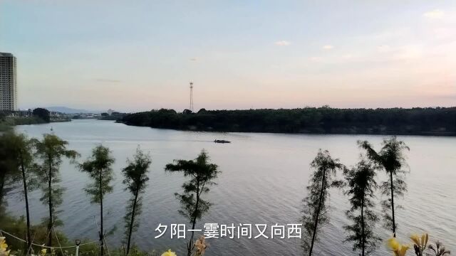 榕江南河棉湖段,广东省揭西县美景,江景真是引人入胜