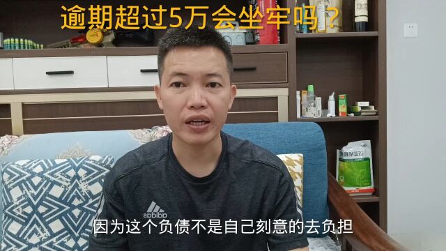 债务逾期后,单张信用卡或单个平台超过5万,会有刑事责任吗?