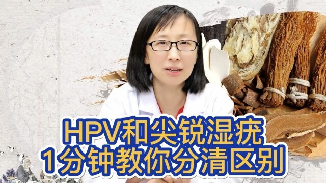 HPV和尖锐湿疣的联系和区别,1分钟教你分清