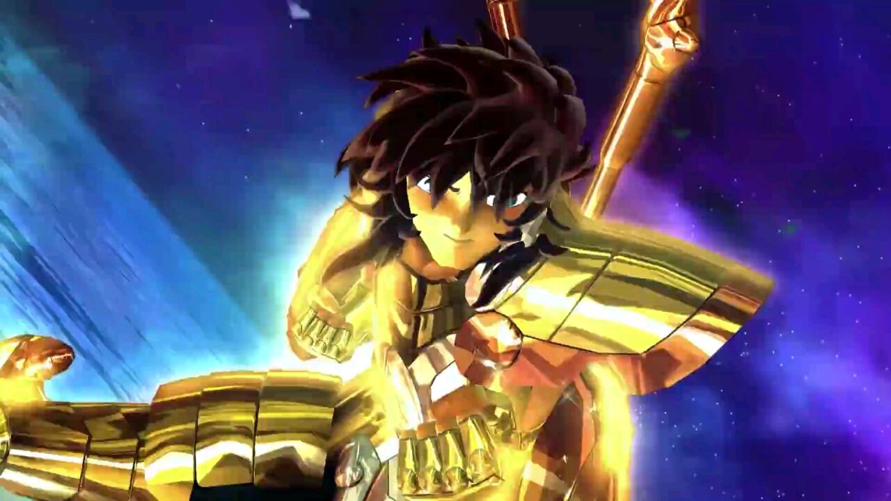 圣斗士星矢:黄金圣斗士天秤座童虎绝技大招演示