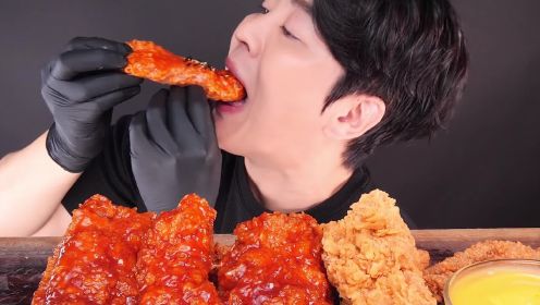 韩国吃播Chihun :KFC炸鸡