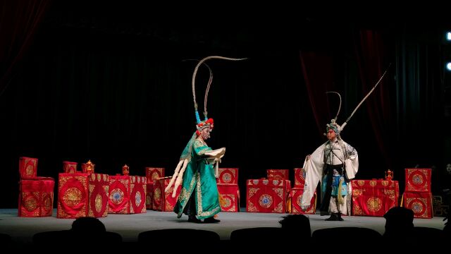 京剧《林冲之火并王伦》(选段1)风雷京剧团松岩饰林冲,赵世康饰王伦,焦健琪饰晁盖,胡彦泽饰杨志.20230110