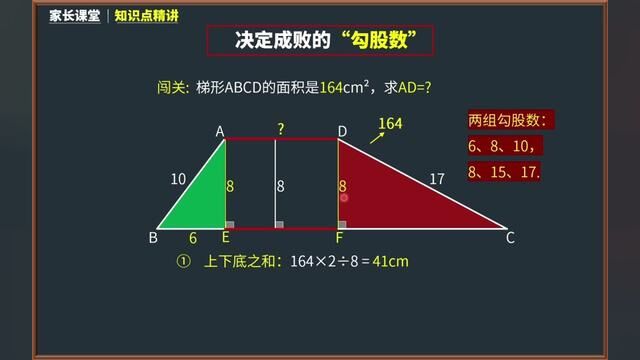 交白卷or拿满分!决定成败的“勾股数”,你掌握了多少? #小学奥数 #几何 #数学竞赛 #数学思维 #家长收藏孩子受益