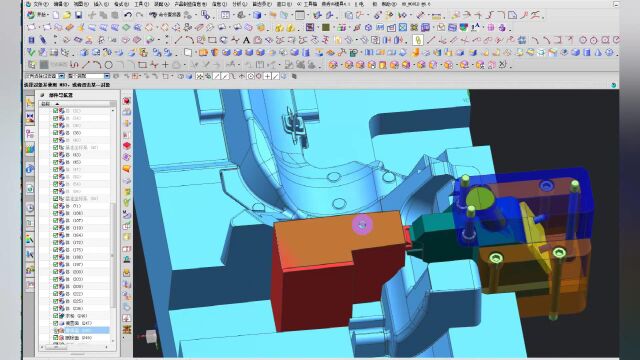 UG模具设计之全3D行位结构1